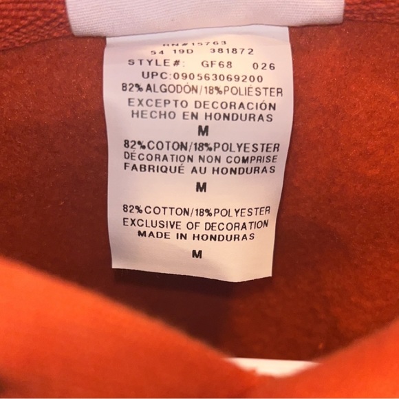 Champion Orange Reverse Weave Hoodie - Picture 2 of 4